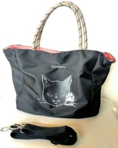 【美品】猫部　2way　トートバッグ　ショルダーバッグ　フェリシモのサムネイル