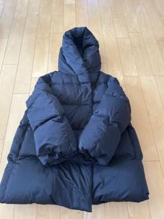 【美品】UNIQLO パウダーフィールダウンショートコート　黒　3XL ユニクロ公式 | シームレスダウンコート