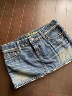 Moussy デニムミニスカート 26