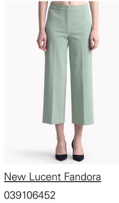 theory luxe クロップドワイドパンツ　42