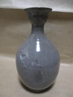 李朝　井戸釉の徳利　珍品　R3-3 李朝 井戸釉の徳利 珍品 R3-3 - メルカリ