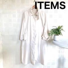 ITEMS アーバンリサーチアイテムズ　ホワイト スプリングコートのサムネイル