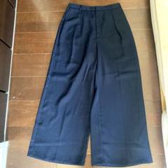 GU ワイドパンツ XL ポリエステル100%