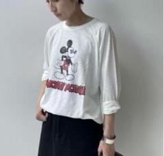 フレームワーク　ミッキーTシャツ人気完売 FRAMeWORK（フレームワーク）の「MICKEY / BIG T2◇（Tシャツ