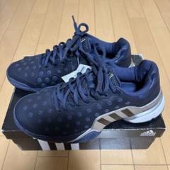 中古 テニスシューズ アディダス adidas バリケード8plus 25.5
