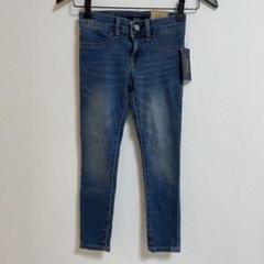 【新品】ポロラルフローレン キッズ 130 デニムパンツ 無地 紺 スキニー