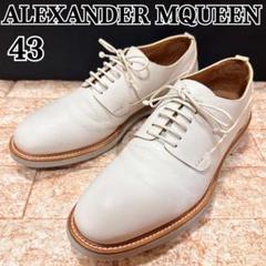 素敵でユニークな 革靴 MQUEEN ALEXANDER ビジネスシューズ メルカリ - 43 靴