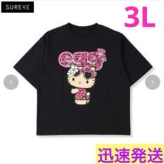 ハローキティ egg エッグ コラボ Tシャツ ヒョウ柄 日焼け ギャル