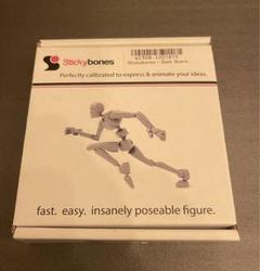 Amazon | Stickybones デッサン 人形 アクションフィギュア 磁石