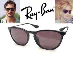 美品レイバンRayBanサングラスエリカ黒赤キムタク人気トムクルーズ着用男女兼用のサムネイル