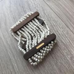 アルバローザ ウッドブレスレット