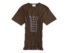 Ruro for 6 SHIRRING T SHIRT Tシャツ ブラウン - メルカリ