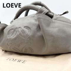 美品】LOEWEナッパアイレ ブラック ホック1部保護シール付き
