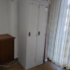 コクヨ KOKUYO 2人用ロッカー LK-2F1C 2扉 グレー