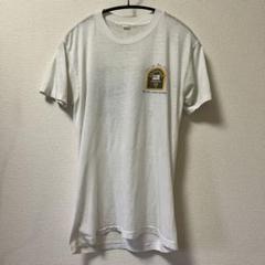 70s 80s ビンテージ Tシャツ 英国海軍 染み込みプリ シングルステッチ
