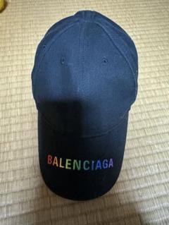 BALENCIAGA キャップ 美品 本物 ユニセックス レインボー BALENCIAGA キャップ 美品 本物 ユニセックス レインボー