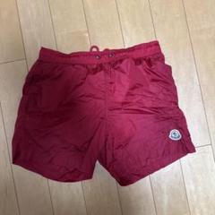 モンクレール　スイムパンツ　水陸両用　レッド　赤　サイズM 国内正規品 MONCLER モンクレール ショートパンツ 水着 スイムパンツ スイム