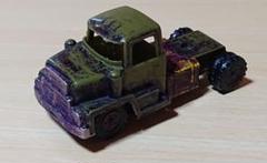 昭和レトロ トレーラー ミニカー (匿名配送)