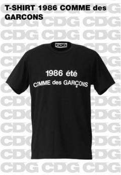 新品★CDG 1986 ete COMME des GARCON Tシャツ S CDG: 1986 Comme des Garçons T-Shirt (Black) | DSML E-SHOP