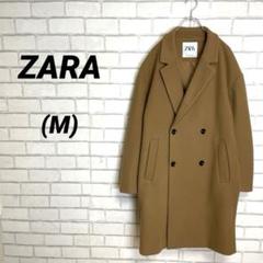ZARA ザラ　肉厚ロングコート　ベージュ　M 冬物　冬服　ドレスライク