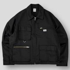 Dickies XLARGE ブラック ワークジャケット　M 　お値下げ可能⭕️ Dickies XLARGE ブラック ワークジャケットM お値下げ可能⭕️