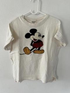 新品】デニムダンガリー ミッキーTシャツ 120cm