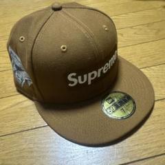 2025年最新】supreme キャップ ブラウンの人気アイテム - メルカリ