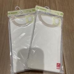 【新品未使用】UNIQLO 半袖ボディスーツ 70サイズ 2枚セット