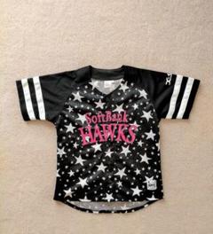 SoftBank HAWKS ホークス X-girl ユニフォーム 黒