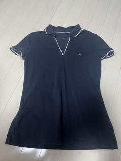 Tommy tommy トミー　トミーフィルガー　ポロシャツ　紺　ネイビー