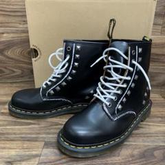 美品 Dr.Martens 1460 STUD 8ホール ブーツ
