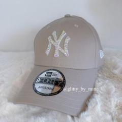 【ベージュ】NEWERA 9FORTY デコキャップ フリーサイズ ベージュ】NEWERA 9FORTY デコキャップ フリーサイズ - メルカリ