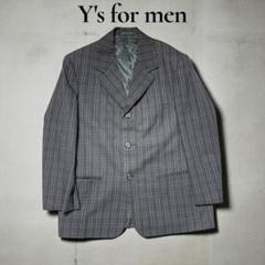 Y'S　ワイズ　赤タグ　変形テーラードジャケット Yohji Yamamoto ヨウジヤマモト Y's for men ワイズフォーメン