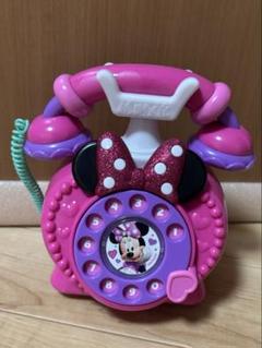 ディズニー ミニー　回転式 電話 おもちゃ