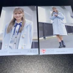=LOVE イコラブ 大場花菜 直筆 コメあり 生写真 ラストノートしか知らない LOVE イコラブ 大場花菜 生写真 ラストノートしか知らない