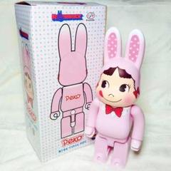 不二家 - BE@RBRICK ペコちゃん  ハート ベアブリック：着ぐるみ ペコちゃん ハート 1000％ （第二報