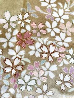 着物千總ちそう訪問着桜本絹刺繍
