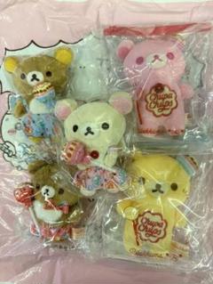 LOFT限定 リラックマ×チュッパチャップス ぬいぐるみ 5点セット リラックマ×チュッパチャップス ぬいぐるみ5点セット LOFT限定