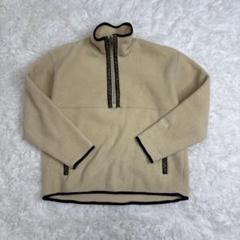 The Nothfaceノースフェイスプルオーバーフリースジャケットベージュ系M