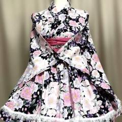 KS③浴衣 地雷系 量産型 ドレス 姫ギャル - メルカリ