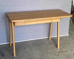 展示品【アクタス】ACTUS　メリー デスク オーク材　ホワイト THE TABLE / ホワイトオーク × Colored Steel 全8色 NATURE