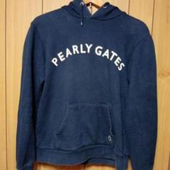 PEARY GATES パーカー ネイビー サイズ：0 PEARLY GATES パーリーゲイツ ダンボールニット 半袖