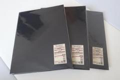 無印良品 増やせる アルミコート フリー台紙アルバム A4 10枚黒 x 3冊
