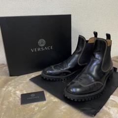 VERSACE サイドゴアブーツ グレコ 44サイズ VERSACE サイドゴアブーツ グレコ 44サイズ - メルカリ
