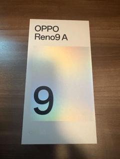 美品　OPPO Reno9 A ナイトブラック