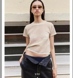 【ほぼ新品未使用】NKNITハートパターンニット pattern KNITグレー nknit ♡ pattern knitハートニットグレー