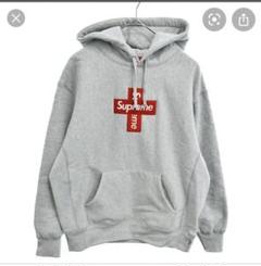 Supreme Cross Box Logo Hooded Sweatshirt