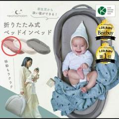 美品　ネオママイズム　ピンク　ベッドインベッド　ケースバッグつき
