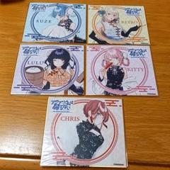 アクアリウムは踊らない　DMM　スクラッチ　D賞　ミニ色紙　全種　全5種　セット