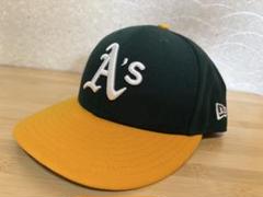 美品　New Era ニューエラ　アスレチックス　7 1/2 59.6cm